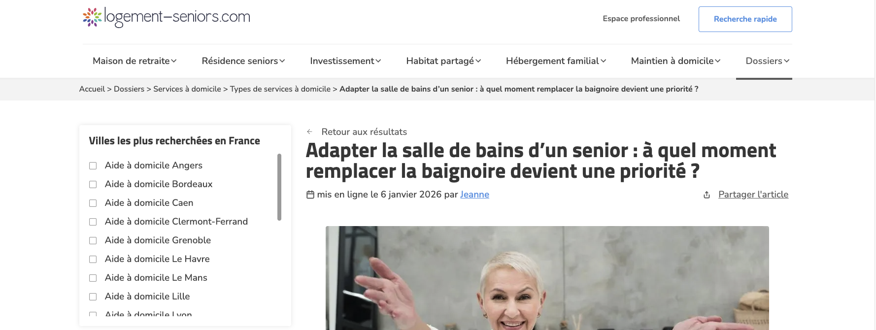 Logement Seniors